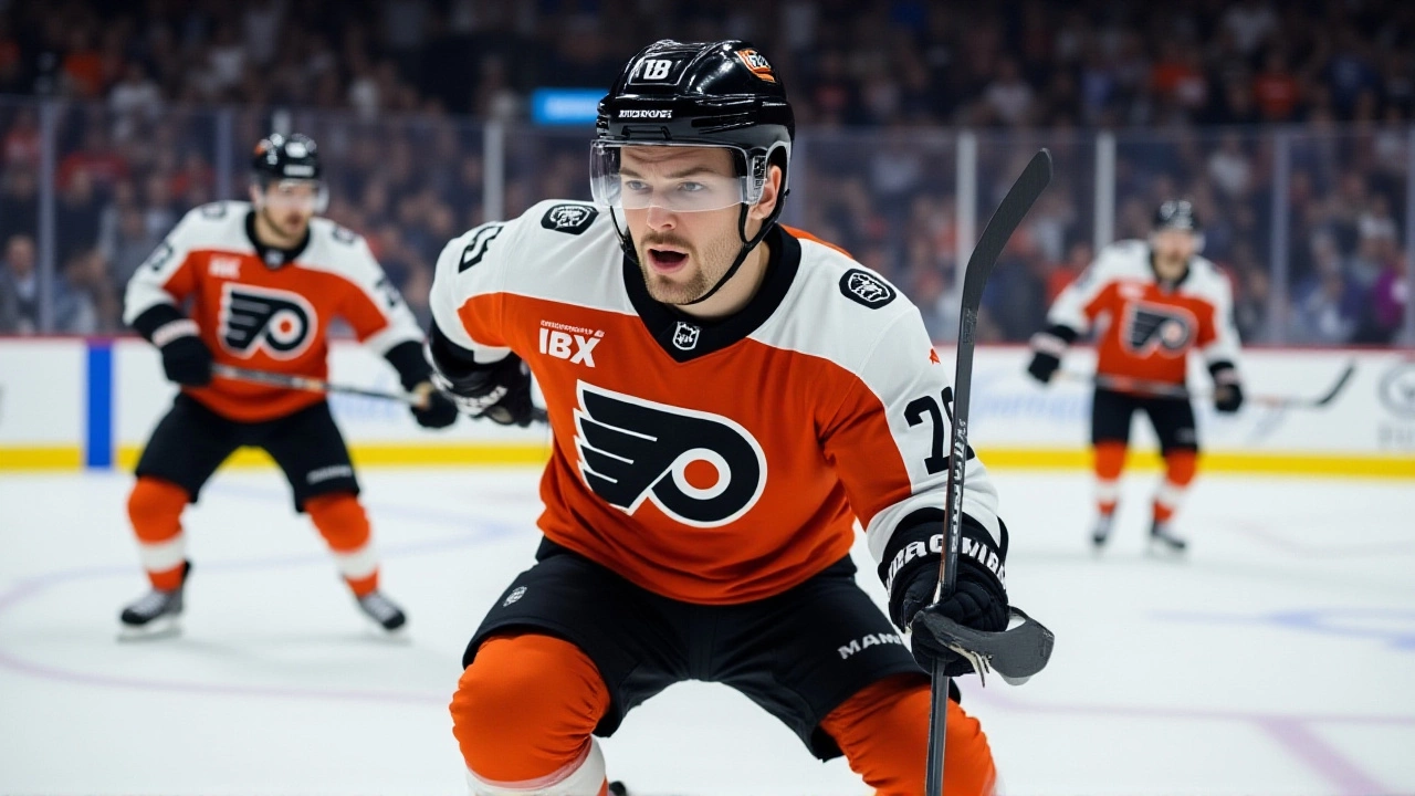 Матвей Мичков забил в третий матч подряд в НХЛ, став первым россиянином «Флайерз» с 2015 года