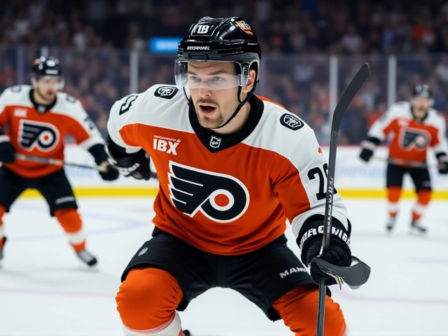 Матвей Мичков забил в третий матч подряд в НХЛ, став первым россиянином «Флайерз» с 2015 года